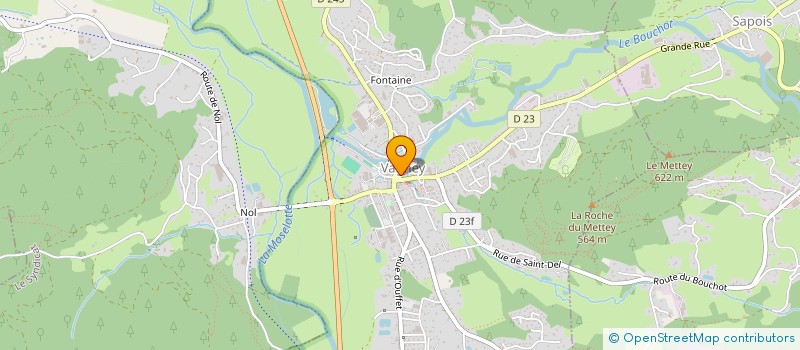 localisation de l'entreprise MONSIEUR ALAIN LASOWSKI  VAGNEY