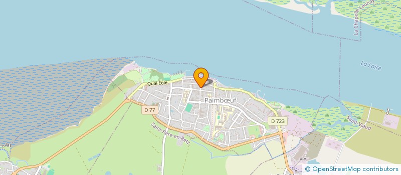 localisation de l'entreprise MONSIEUR ALAIN LASSON  PAIMBUF