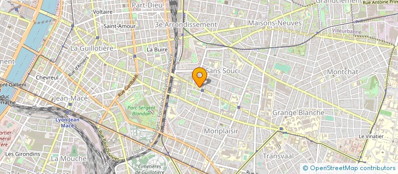 localisation de l'entreprise MONSIEUR ALAIN LASSY  LYON