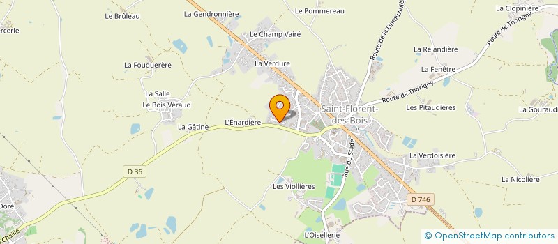 localisation de l'entreprise MONSIEUR ALAIN LATRON à RIVES DE L'YON