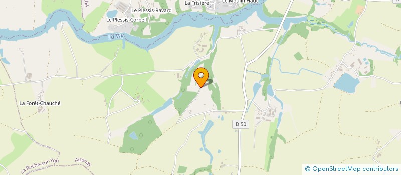 localisation de l'entreprise MONSIEUR ALAIN LAUBRETON  BEAULIEU-SOUS-LA-ROCHE