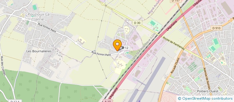 localisation de l'entreprise MONSIEUR ALAIN LAURENDEAU à VOUNEUIL-SOUS-BIARD