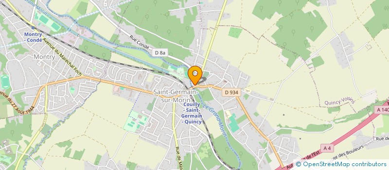 localisation de l'entreprise MONSIEUR ALAIN LAURENT  COUILLY-PONT-AUX-DAMES