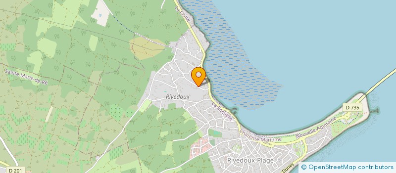 localisation de l'entreprise MONSIEUR ALAIN LAURENT  RIVEDOUX-PLAGE