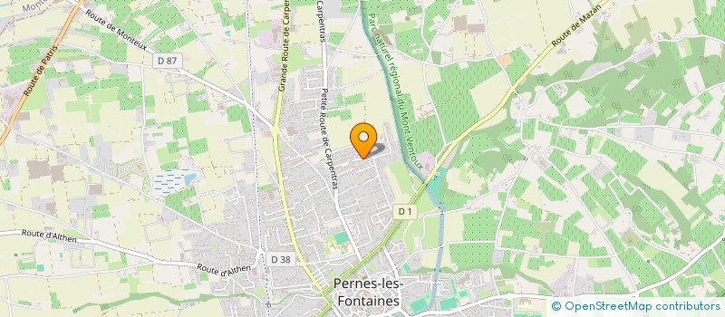 localisation de l'entreprise MONSIEUR ALAIN LAURENT RISUENO à PERNES LES FONTAINES