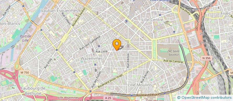 localisation de l'entreprise MONSIEUR ALAIN LAUSIN à LILLE