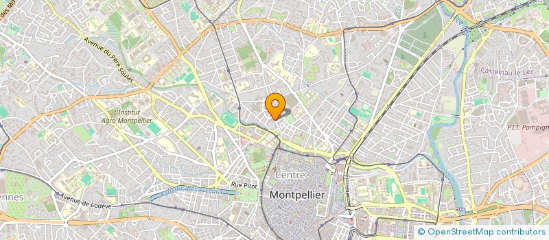 localisation de l'entreprise MONSIEUR ALAIN LAVILLE à MONTPELLIER