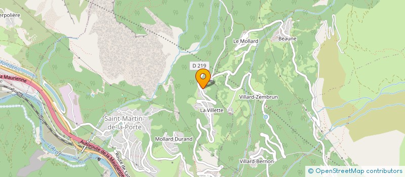 localisation de l'entreprise MONSIEUR ALAIN LAZARD  SAINT-MARTIN-DE-LA-PORTE