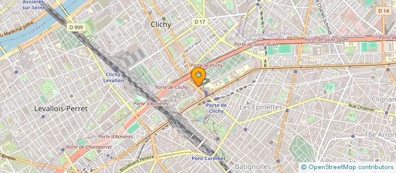 localisation de l'entreprise MONSIEUR ALAIN LE BAUDOUR à PARIS