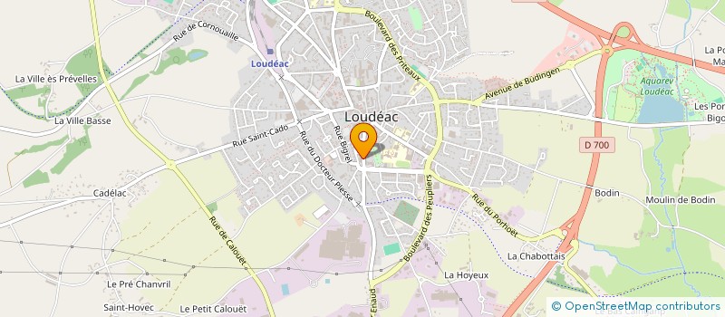 localisation de l'entreprise MONSIEUR ALAIN LE BIHAN à LOUDEAC
