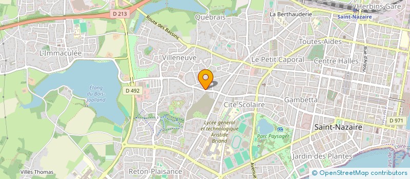 localisation de l'entreprise MONSIEUR ALAIN LE BOLZER à SAINT-NAZAIRE