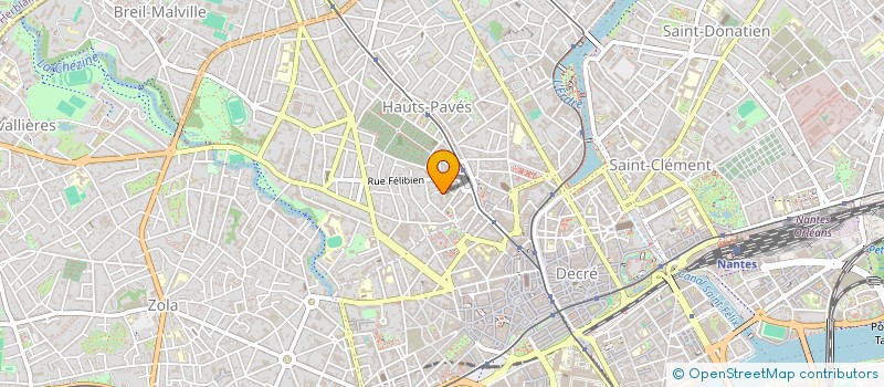 localisation de l'entreprise MONSIEUR ALAIN LE BOURHIS à NANTES