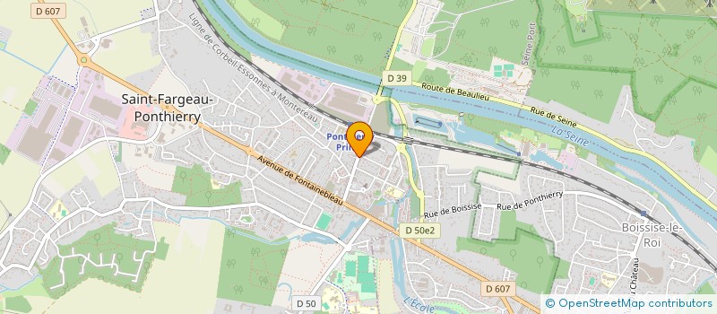 localisation de l'entreprise MONSIEUR ALAIN LE CORRE  SAINT-FARGEAU-PONTHIERRY