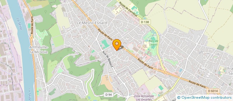 localisation de l'entreprise MONSIEUR ALAIN LE CORRE  LE MESNIL-ESNARD