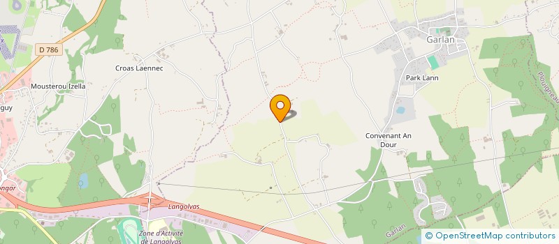 localisation de l'entreprise MONSIEUR ALAIN LE DANTEC  PLOUIGNEAU