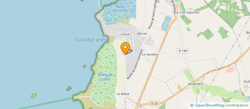 localisation de l'entreprise MONSIEUR ALAIN LE DIGABEL  SAINT-ARMEL