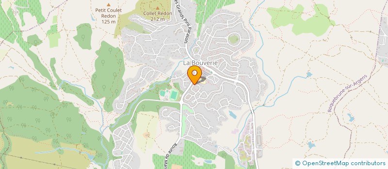 localisation de l'entreprise MONSIEUR ALAIN LE GOFF  ROQUEBRUNE-SUR-ARGENS