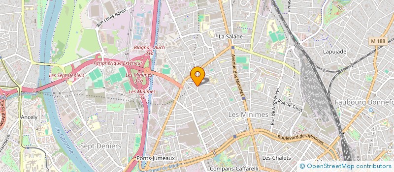 localisation de l'entreprise MONSIEUR ALAIN LE LAY  TOULOUSE