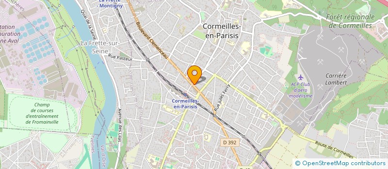 localisation de l'entreprise MONSIEUR ALAIN LE MEUR à CORMEILLES-EN-PARISIS
