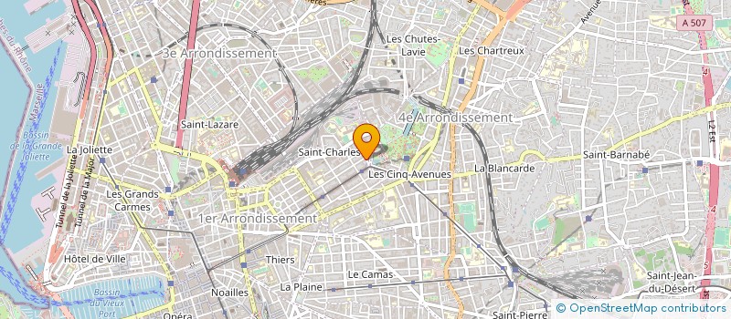 localisation de l'entreprise MONSIEUR ALAIN LE MOAL à MARSEILLE