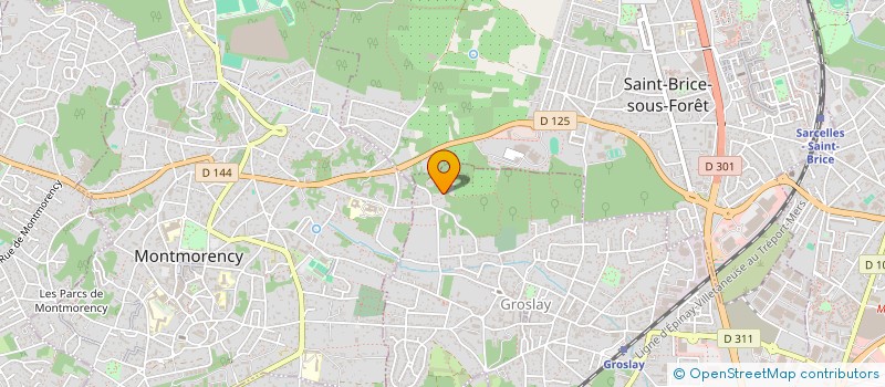 localisation de l'entreprise MONSIEUR ALAIN LE NOTRE à GROSLAY