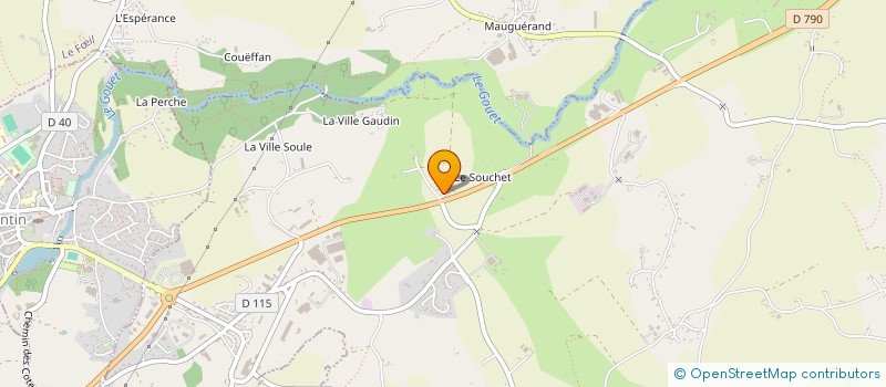 localisation de l'entreprise MONSIEUR ALAIN LE PAPE  SAINT-BRANDAN