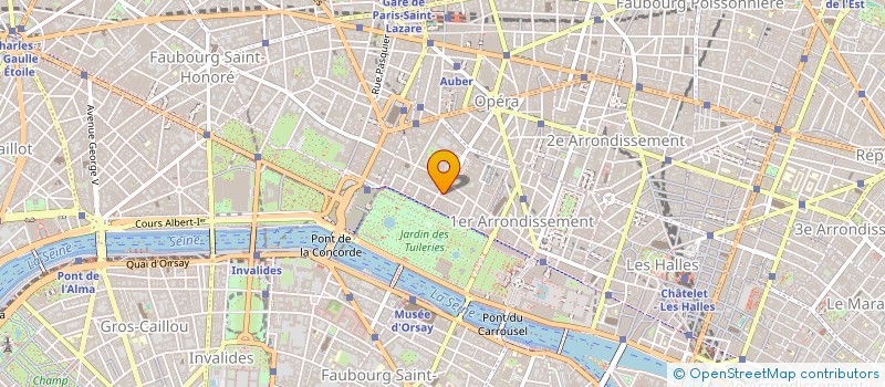 localisation de l'entreprise MONSIEUR ALAIN LE PENDU à PARIS