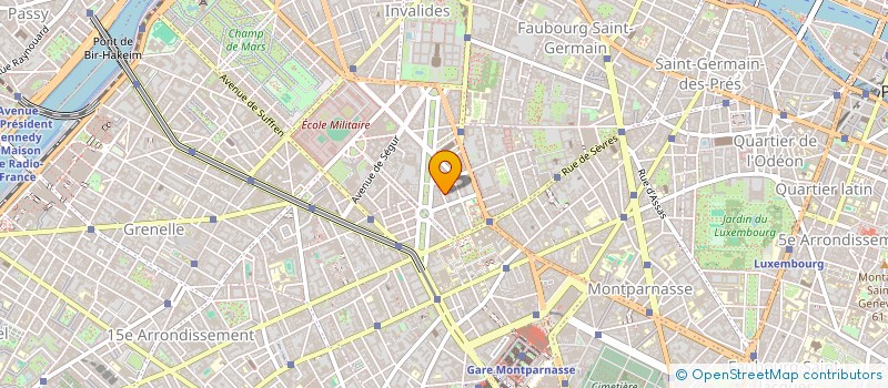 localisation de l'entreprise MONSIEUR ALAIN LE PICHON  PARIS