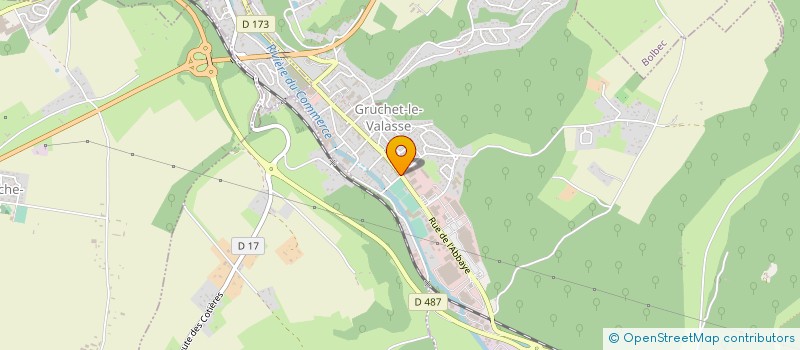 localisation de l'entreprise MONSIEUR ALAIN LEBLOND à GRUCHET-LE-VALASSE