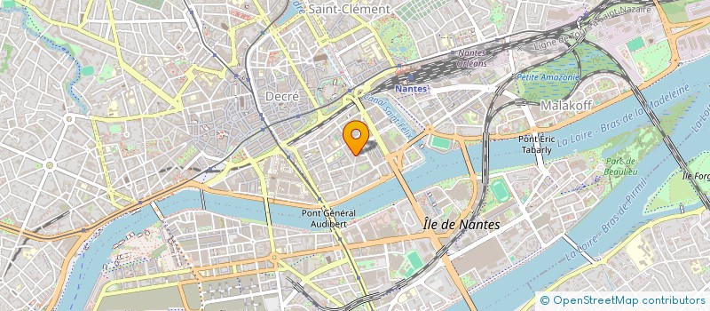 localisation de l'entreprise MONSIEUR ALAIN LEBOEUF à NANTES