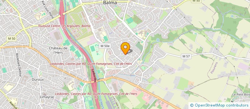 localisation de l'entreprise MONSIEUR ALAIN LEBOUC à BALMA