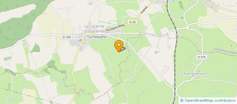 localisation de l'entreprise MONSIEUR ALAIN LEBRETON à LA LUCERNE-D'OUTREMER