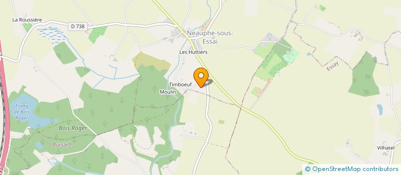 localisation de l'entreprise MONSIEUR ALAIN LECERVOISIER à MACE