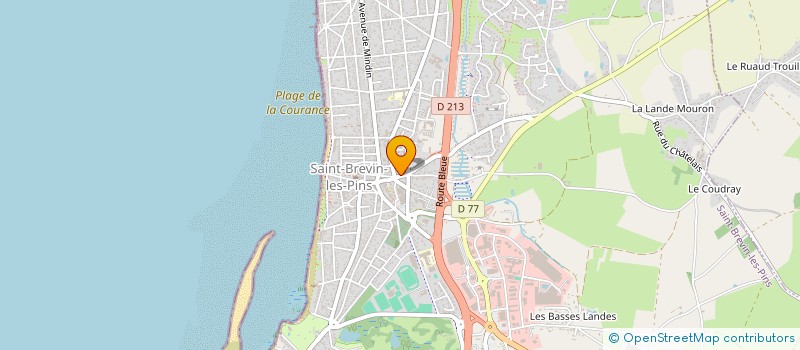 localisation de l'entreprise MONSIEUR ALAIN LECLERC à SAINT-BREVIN-LES-PINS