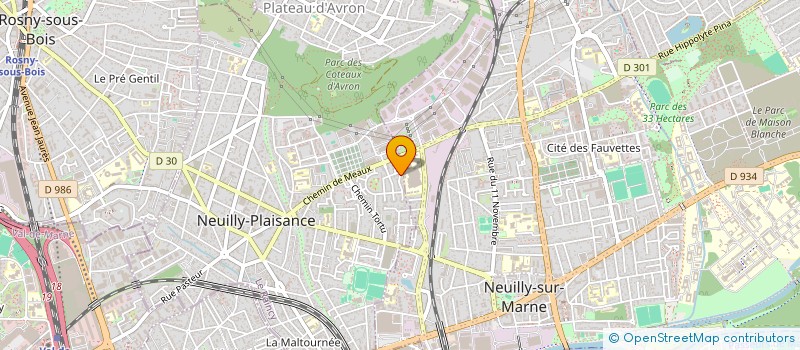 localisation de l'entreprise MONSIEUR ALAIN LECLERCQ  NEUILLY-PLAISANCE