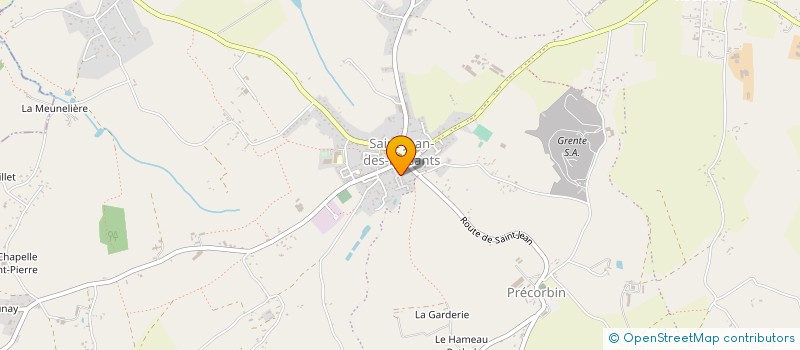 localisation de l'entreprise MONSIEUR ALAIN LECOUSTAY à SAINT-JEAN-D'ELLE