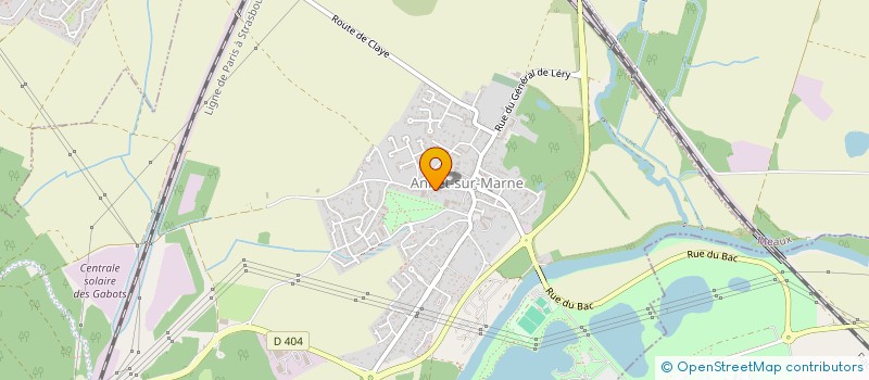 localisation de l'entreprise MONSIEUR ALAIN LECUYER à ANNET-SUR-MARNE