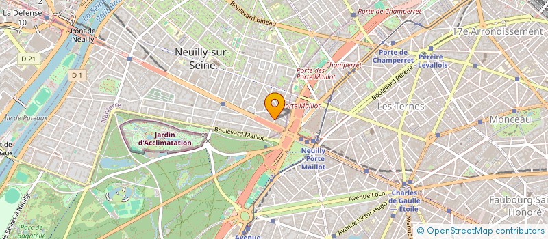localisation de l'entreprise MONSIEUR ALAIN LEFEVRE à NEUILLY-SUR-SEINE