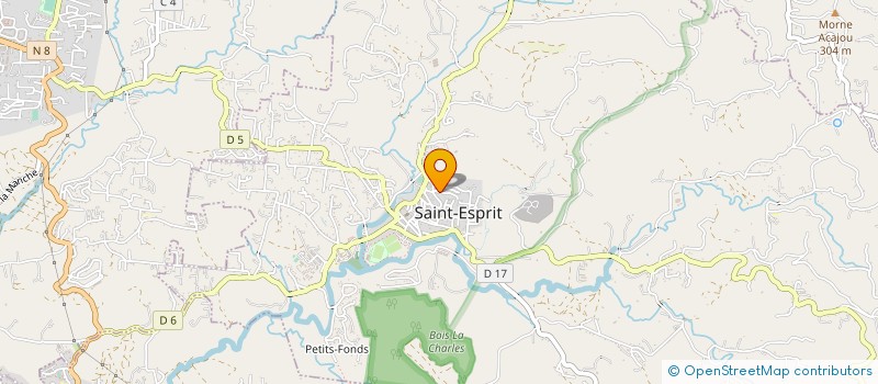 localisation de l'entreprise MONSIEUR ALAIN LEFORT à SAINT-ESPRIT