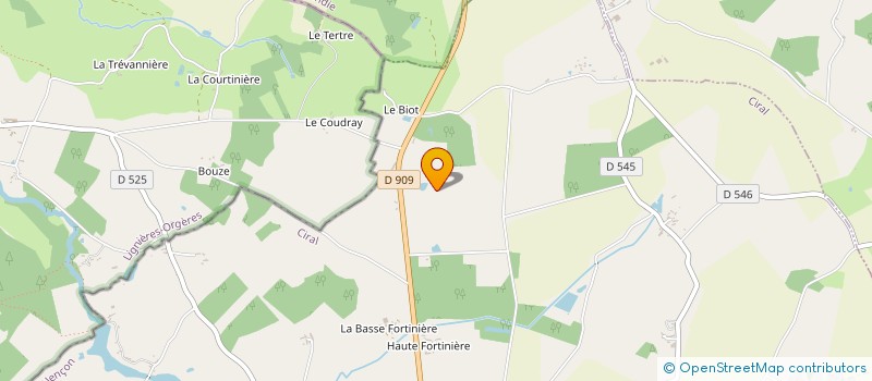 localisation de l'entreprise MONSIEUR ALAIN LEFRILEUX à SAINT-SAUVEUR-DE-CARROUGES