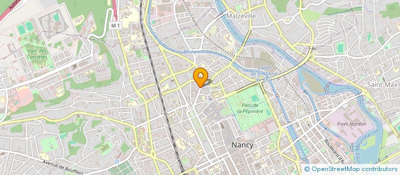 localisation de l'entreprise MONSIEUR ALAIN LEGNAGHI  NANCY