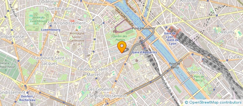 localisation de l'entreprise MONSIEUR ALAIN LEGRAND à PARIS