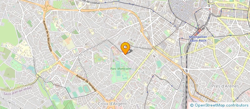 localisation de l'entreprise MONSIEUR ALAIN LEJEUNE à MONTPELLIER