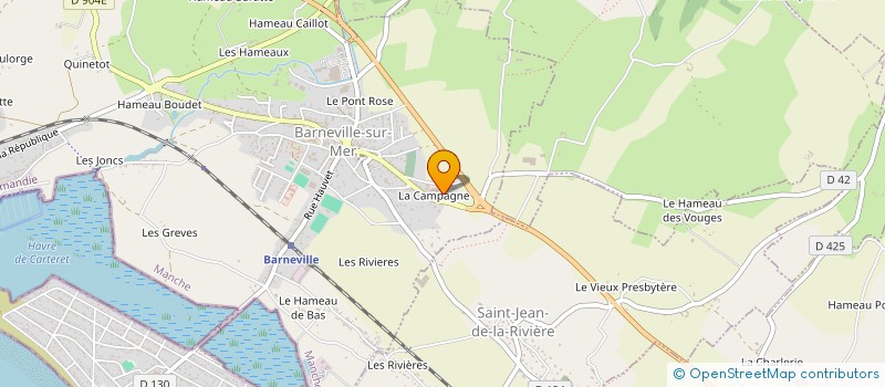 localisation de l'entreprise MONSIEUR ALAIN LELERRE à SURTAINVILLE