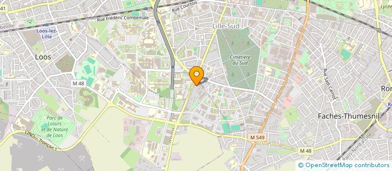 localisation de l'entreprise MONSIEUR ALAIN LELOIRE  LOOS