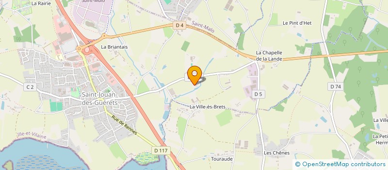 localisation de l'entreprise MONSIEUR ALAIN LEMARCHAND à SAINT-JOUAN-DES-GUERETS