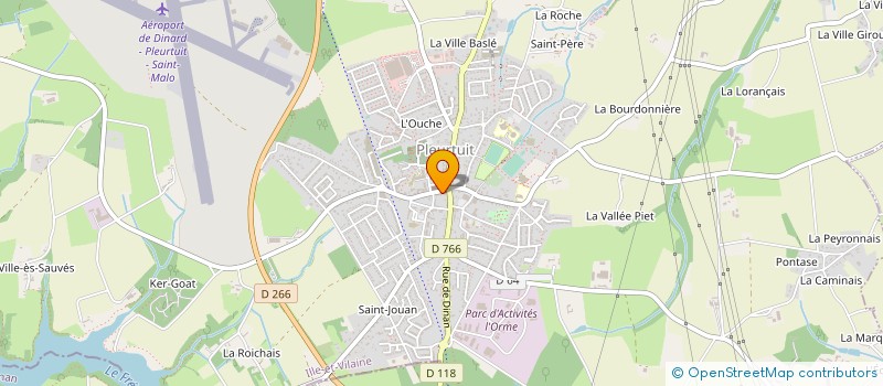 localisation de l'entreprise MONSIEUR ALAIN LEMAUX à PLEURTUIT