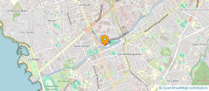 localisation de l'entreprise MONSIEUR ALAIN LEMINCE à MARSEILLE