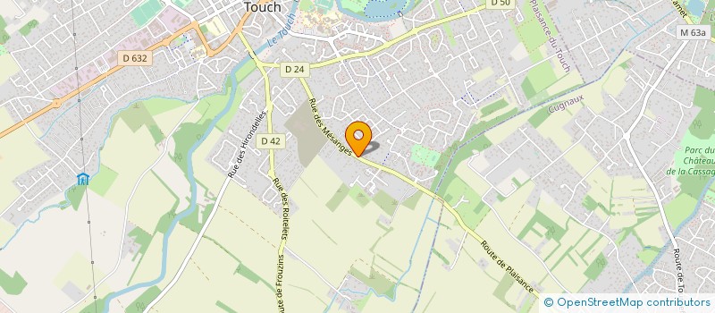 localisation de l'entreprise MONSIEUR ALAIN LEMONNIER à PLAISANCE-DU-TOUCH