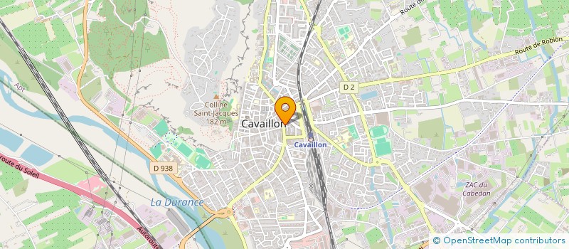 localisation de l'entreprise MONSIEUR ALAIN LEONARD  CAVAILLON